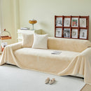 Faux Fur Smooth Plush Comfy Couch Covers, Soft Thicked Durable Blankets and Throws for Sofas