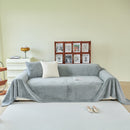 Faux Fur Smooth Plush Comfy Couch Covers, Soft Thicked Durable Blankets and Throws for Sofas