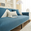Luxurious Teddy Velvet Solid Sofa Towel - Non-Slip Waterproof Sofa Cover Furniture Protector and Pet Couch Cover