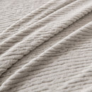 Stretch Textured Vertical Stripe Couch Slipcover, Soft Jacquard Elastic Sofa Cover