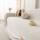 Soft Textured Couch Cover Slipcover Blanket, Modern Couch Covers for Dogs Washable