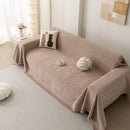 Soft Textured Couch Cover Slipcover Blanket, Modern Couch Covers for Dogs Washable