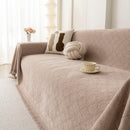 Soft Textured Couch Cover Slipcover Blanket, Modern Couch Covers for Dogs Washable