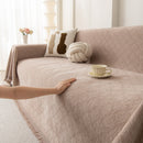 Soft Textured Couch Cover Slipcover Blanket, Modern Couch Covers for Dogs Washable