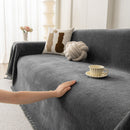 Soft Textured Couch Cover Slipcover Blanket, Modern Couch Covers for Dogs Washable