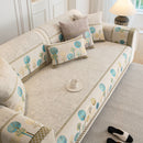 Sofa Cover for Couch, Non-Slip Sectional Couch Cover with Woven Tree Pattern
