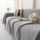 Soft Textured Couch Cover Slipcover Blanket, Modern Couch Covers for Dogs Washable