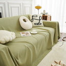 Teddy Throw Blanket and Stylish Slipcover for Couch, Waterproof Sofa Cover for Pets