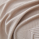 Cooling Scratch Proof Large Sofa Throw Cover, Geometric Texture Couch Protector