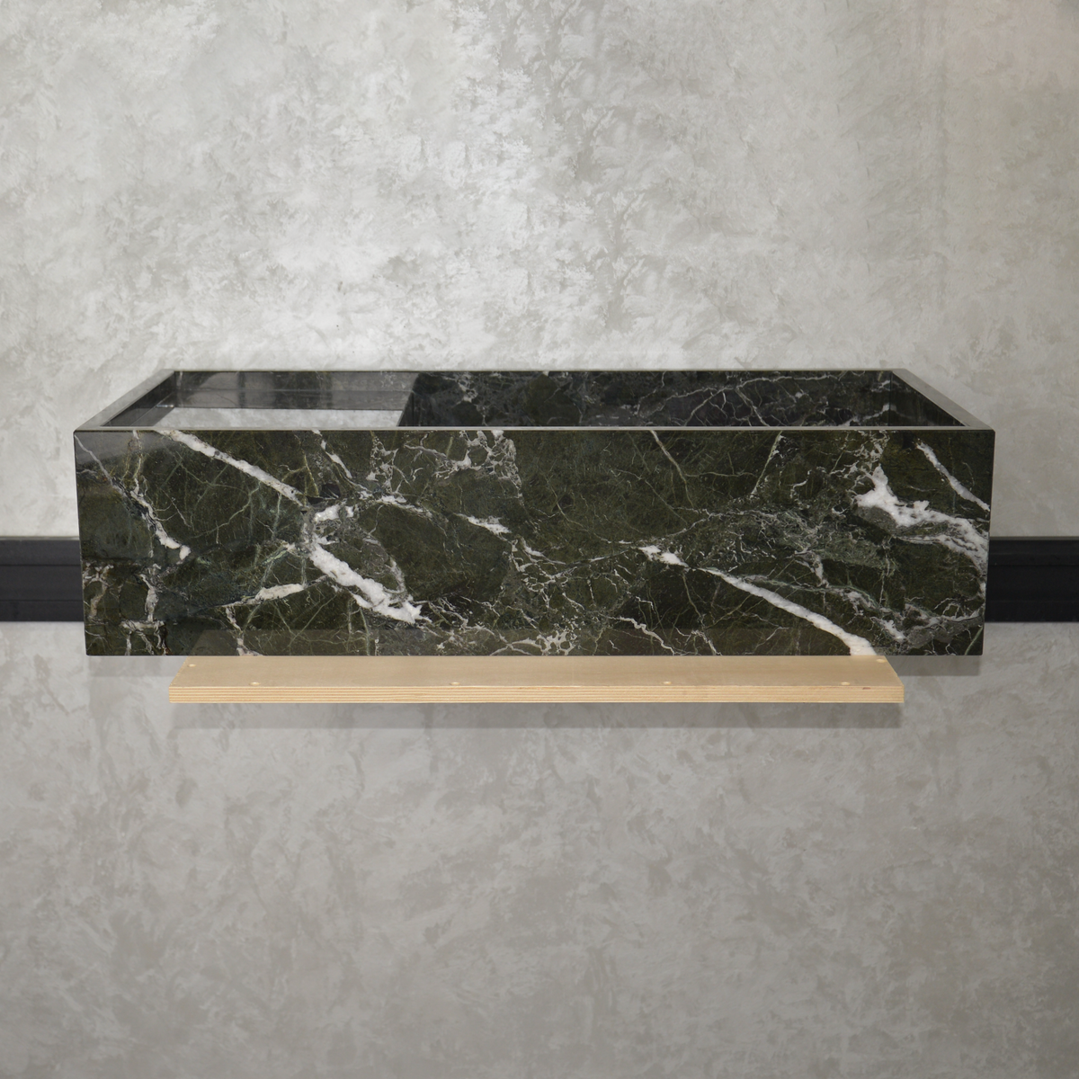 Teos Green Marble Handcrafted Luxury Vanity Bathroom Sink with Spa Inspired Design, photo 4 of 9