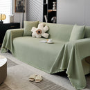 Waterproof Scratch Proof Herringbone Large Throw Blanket for Couch, Chenille Couch Cushion Covers for Pets