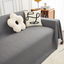 Teddy Throw Blanket and Stylish Slipcover for Couch, Waterproof Sofa Cover for Pets by Slipcover KAS™
