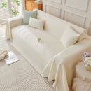 Cooling Scratch Proof Large Sofa Throw Cover, Geometric Texture Couch Protector