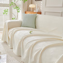 Cooling Scratch Proof Large Sofa Throw Cover, Geometric Texture Couch Protector