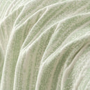 Summer Cooling Ice Silk Sofa Cover, Textured Stripe Soft Breathable Couch Throw Cover by Slipcover KAS™
