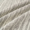Summer Cooling Ice Silk Sofa Cover, Textured Stripe Soft Breathable Couch Throw Cover by Slipcover KAS™