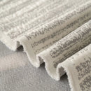 Summer Cooling Ice Silk Sofa Cover, Textured Stripe Soft Breathable Couch Throw Cover by Slipcover KAS™