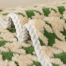 Winter Thickened Sherpa Fleece Houndstooth Sofa Cushion, Non-slip Sofa Cover with Plush by Slipcover KAS™