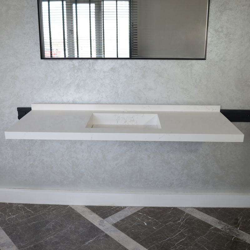 Handcrafted Non-Porous Quartz Kitchen Sink with Seamless Surface, photo 5 of 10