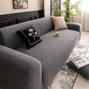 High Stretch Wheat Ear Embossed Textured Couch Slipcover, Water Repellent Sofa Cover by Slipcover KAS™