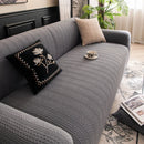 High Stretch Wheat Ear Embossed Textured Couch Slipcover, Water Repellent Sofa Cover by Slipcover KAS™