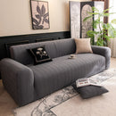 High Stretch Wheat Ear Embossed Textured Couch Slipcover, Water Repellent Sofa Cover by Slipcover KAS™