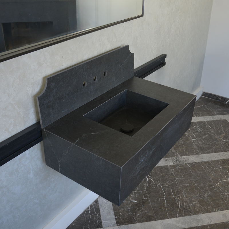 Handcrafted Dekton Laos Engineered Porcelain Sink - Polished, photo 5 of 10