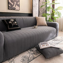High Stretch Wheat Ear Embossed Textured Couch Slipcover, Water Repellent Sofa Cover by Slipcover KAS™