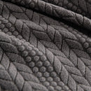 High Stretch Wheat Ear Embossed Textured Couch Slipcover, Water Repellent Sofa Cover by Slipcover KAS™