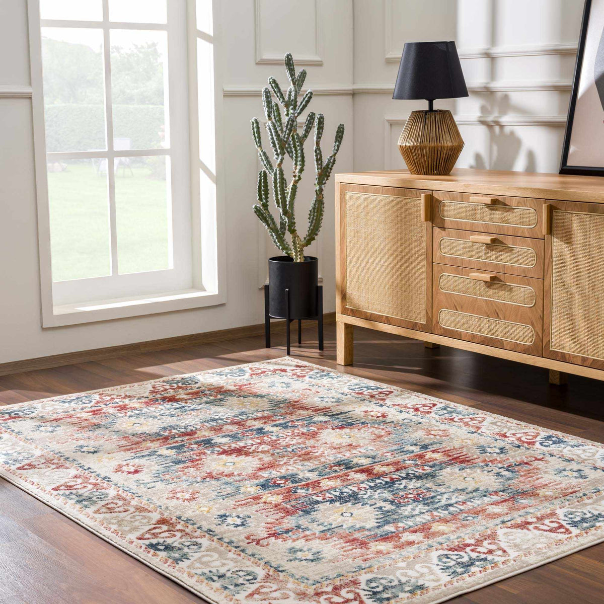 Bindi Blue & Rose Area Rug, photo 14 of 14