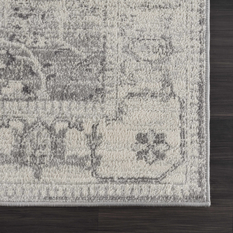 Hauteloom TGS2315 Ivory & Gray Medallion Rug