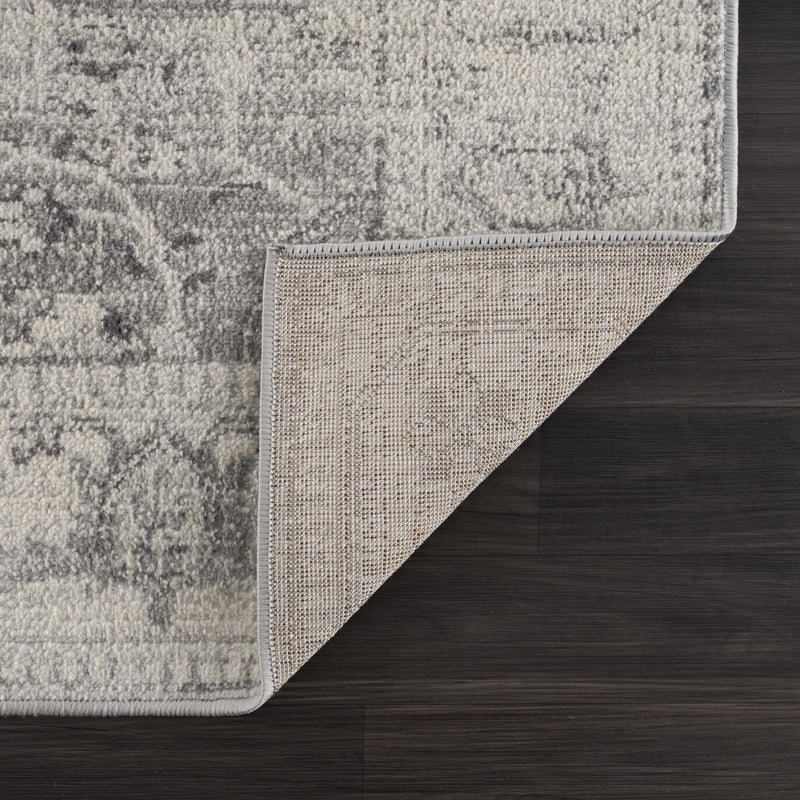 Hauteloom TGS2315 Ivory & Gray Medallion Rug