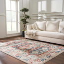 Bindi Blue & Rose Area Rug - Clearance