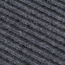 Basic Stair Tread Rugs, Light Gray