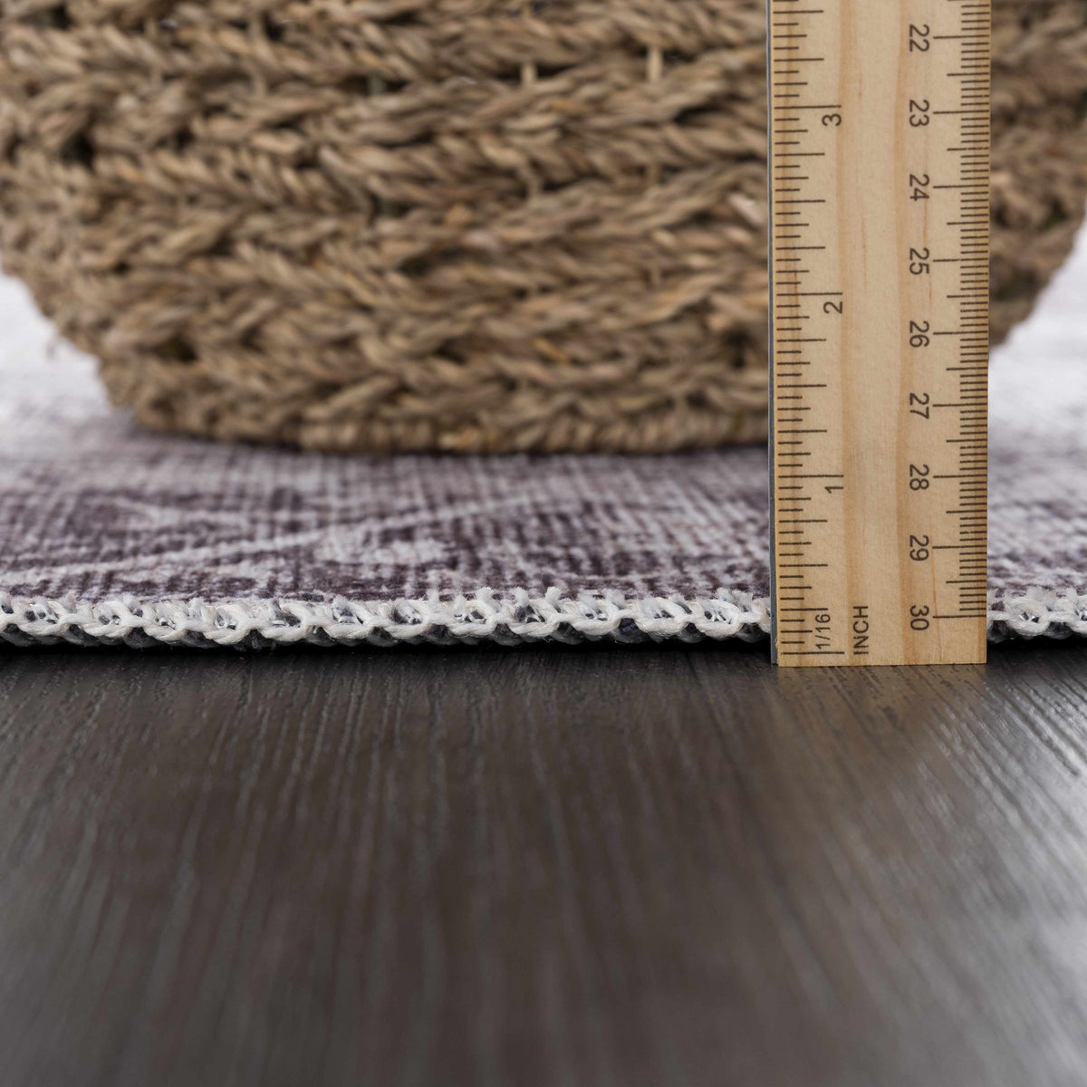 Rosman Blue&Beige Washable Area Rug, photo 9 of 13