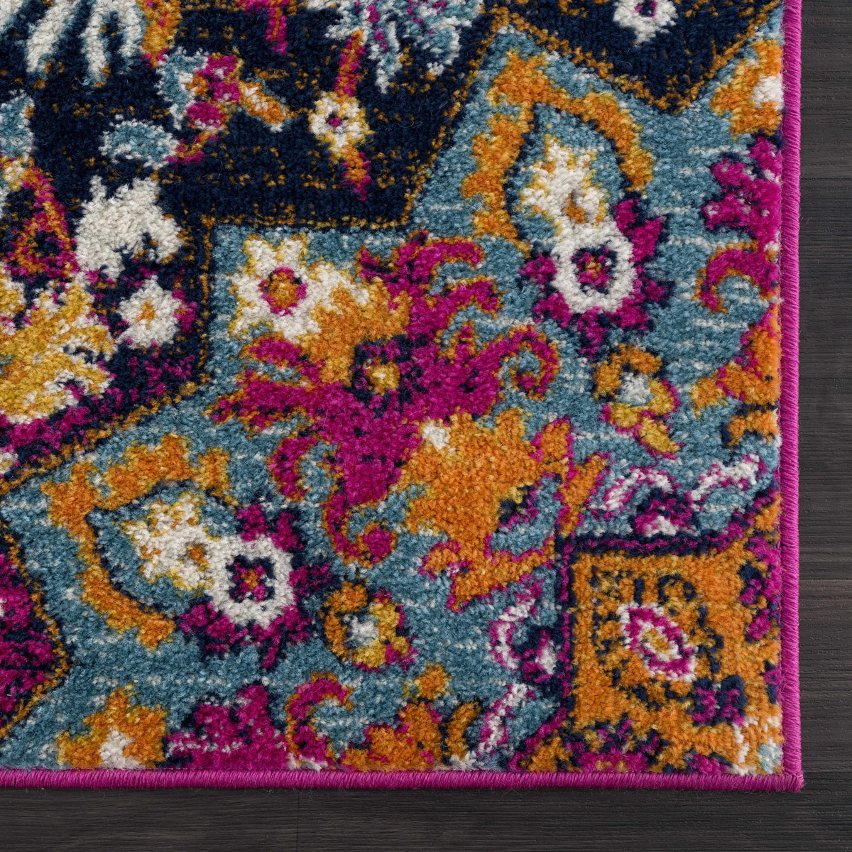 Burnt Orange Ojus Area Rug, photo 10 of 21