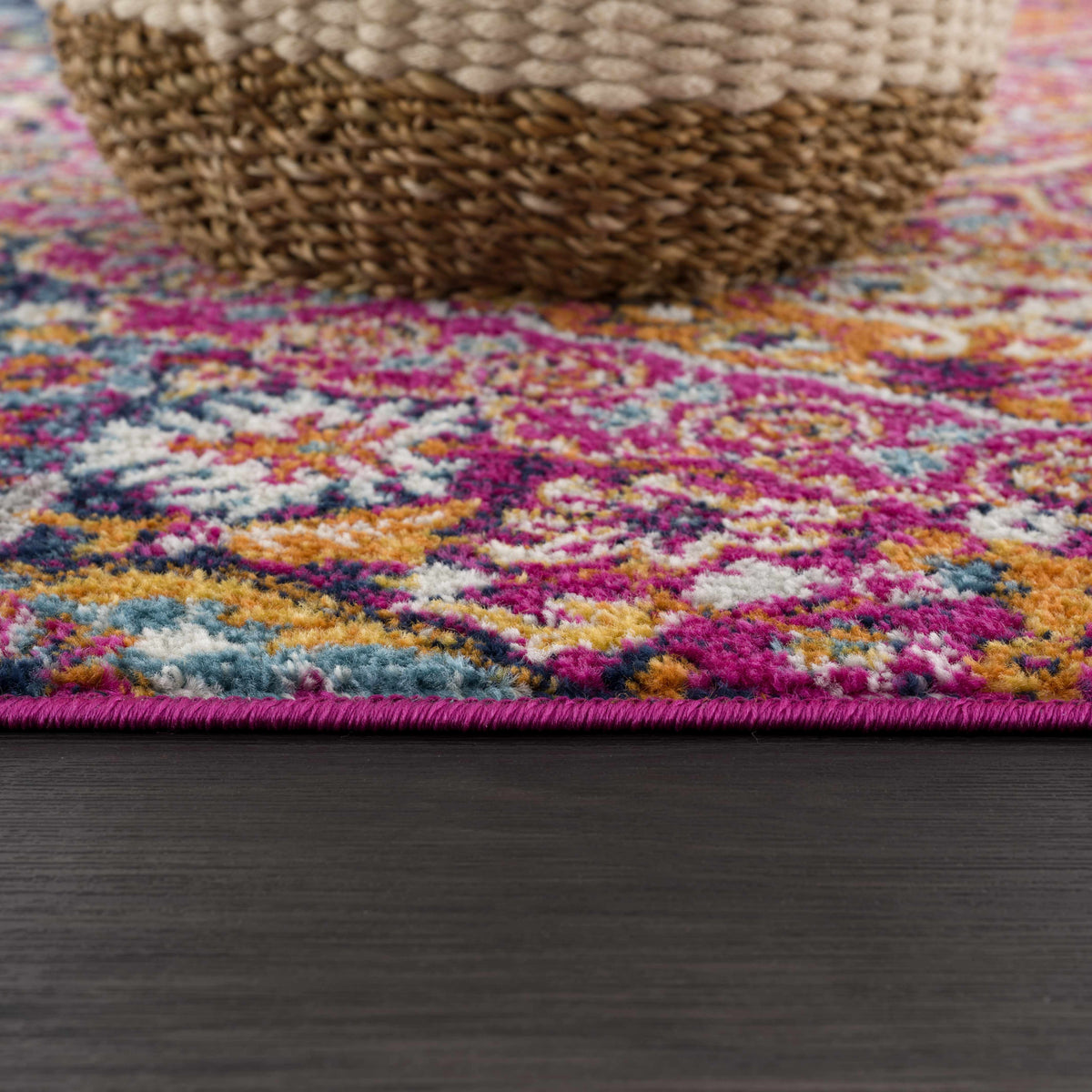 Burnt Orange Ojus Area Rug, photo 5 of 21