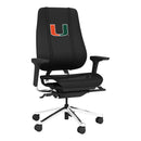 PhantomX Gaming Chair with Miami Hurricanes Logo