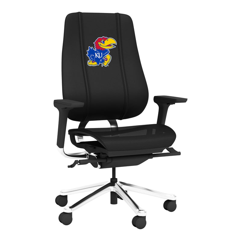 PhantomX Gaming Chair with Kansas Jayhawks Logo