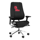 PhantomX Gaming Chair with Mississippi Rebels Logo