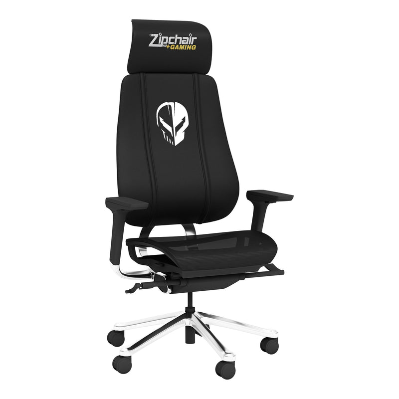 Phantomx Mesh Gaming Chair with Corvette Jake Symbol White Logo