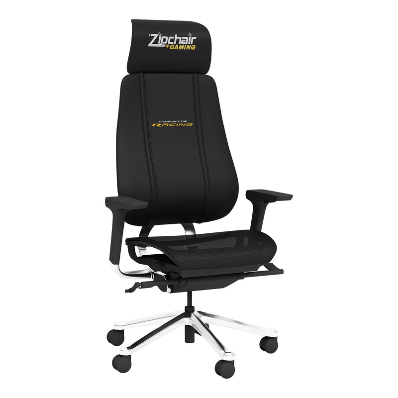 Phantomx Mesh Gaming Chair with Corvette Racing Logo