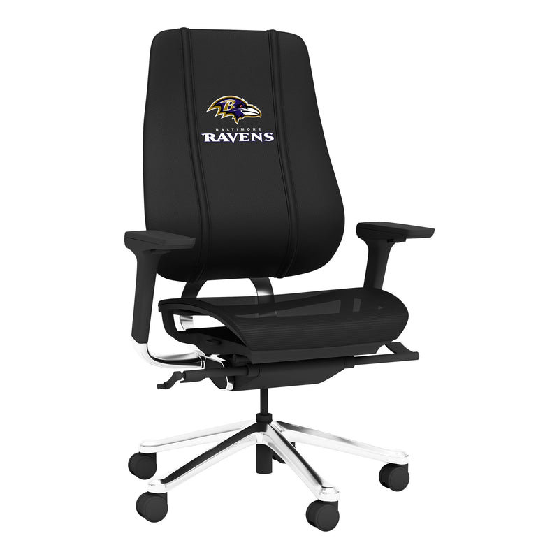 PhantomX Mesh Gaming Chair with Baltimore Ravens Secondary Logo