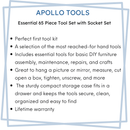 65 Piece Household and Mechanical Tool Set -- DT0001 by Apollo Tools