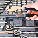 163 Piece Mechanics Tool Kit -- DT0002 by Apollo Tools