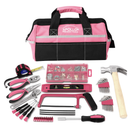 201 Piece Household Tool Kit in a Soft-Sided Tool Bag Pink - DT0020P by Apollo Tools