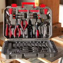 95 Piece Mechanics Tool Set in Metric and SAE for Small Engine, Mechanical and General Repairs – DT1242 by Apollo Tools