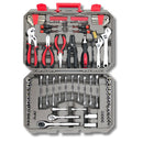 95 Piece Mechanics Tool Set in Metric and SAE for Small Engine, Mechanical and General Repairs – DT1242 by Apollo Tools