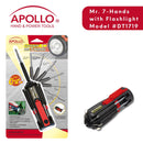 Flashlight Mr. 7-Hands - DT1719 by Apollo Tools