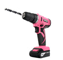10.8 Volt Lithium-Ion Cordless Drill with 30 Piece Accessory Set PINK - DT4937P